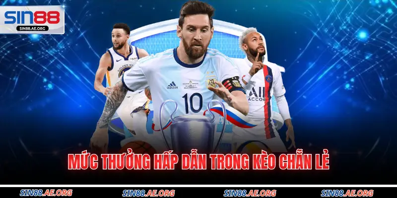 Mức thưởng hấp dẫn trong kèo chẵn lẻ 